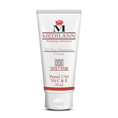 کرم ضد آفتاب رنگی مدیلن SPF60 حجم 50ml