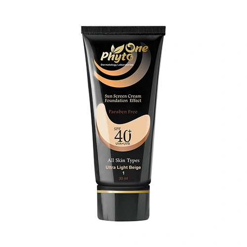 ضد آفتاب کرم پودری فیتو وان SPF40 مخصوص انواع پوست حجم 30ml