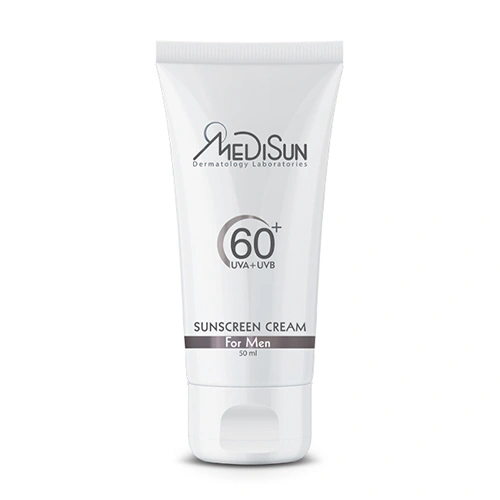 کرم ضد آفتاب مدیسان SPF60 مخصوص آقایان حجم 50ml