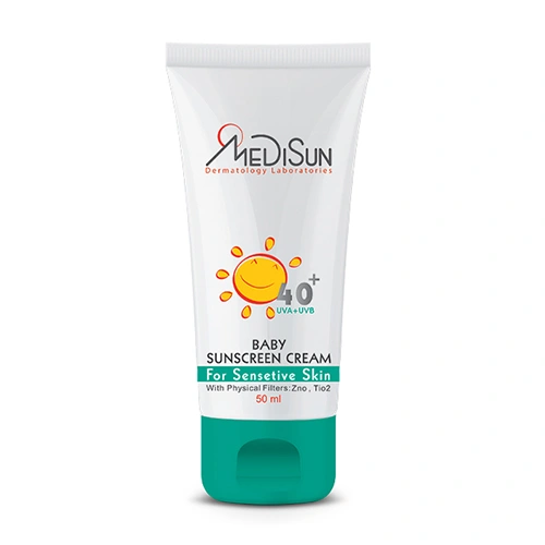 کرم ضد آفتاب مدیسان Spf40 مخصوص کودکان حجم 50ml