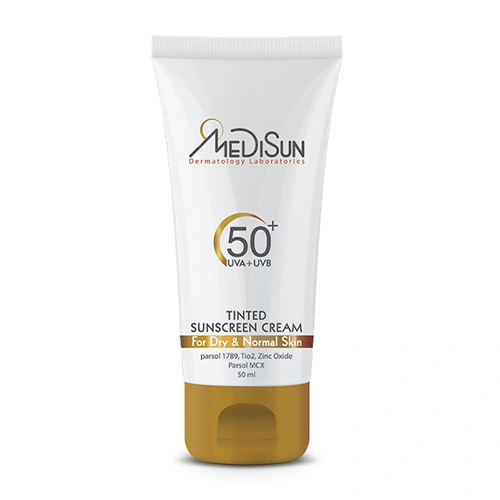 کرم ضد آفتاب رنگی مدیسان SPF50 حجم 50ml