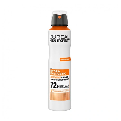 اسپری ضد تعریق مردانه لورال Expert Hydra Energetic حجم 250ml