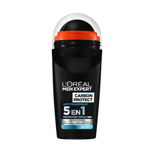 رول ضد تعریق مردانه لورال Carbon Protect حجم 50ml