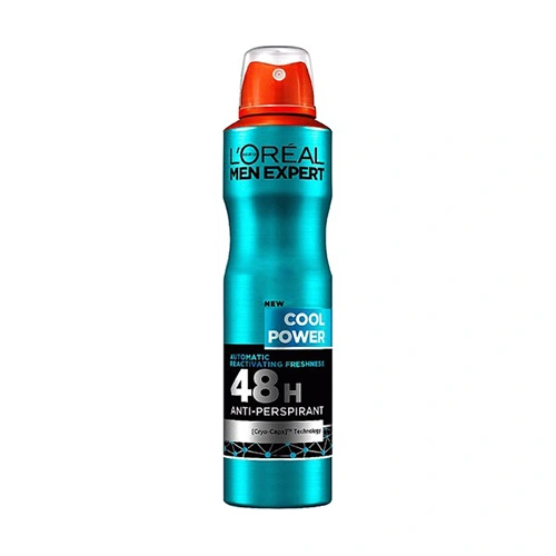 اسپری ضد تعریق مردانه لورال Expert Cool Power حجم 250ml