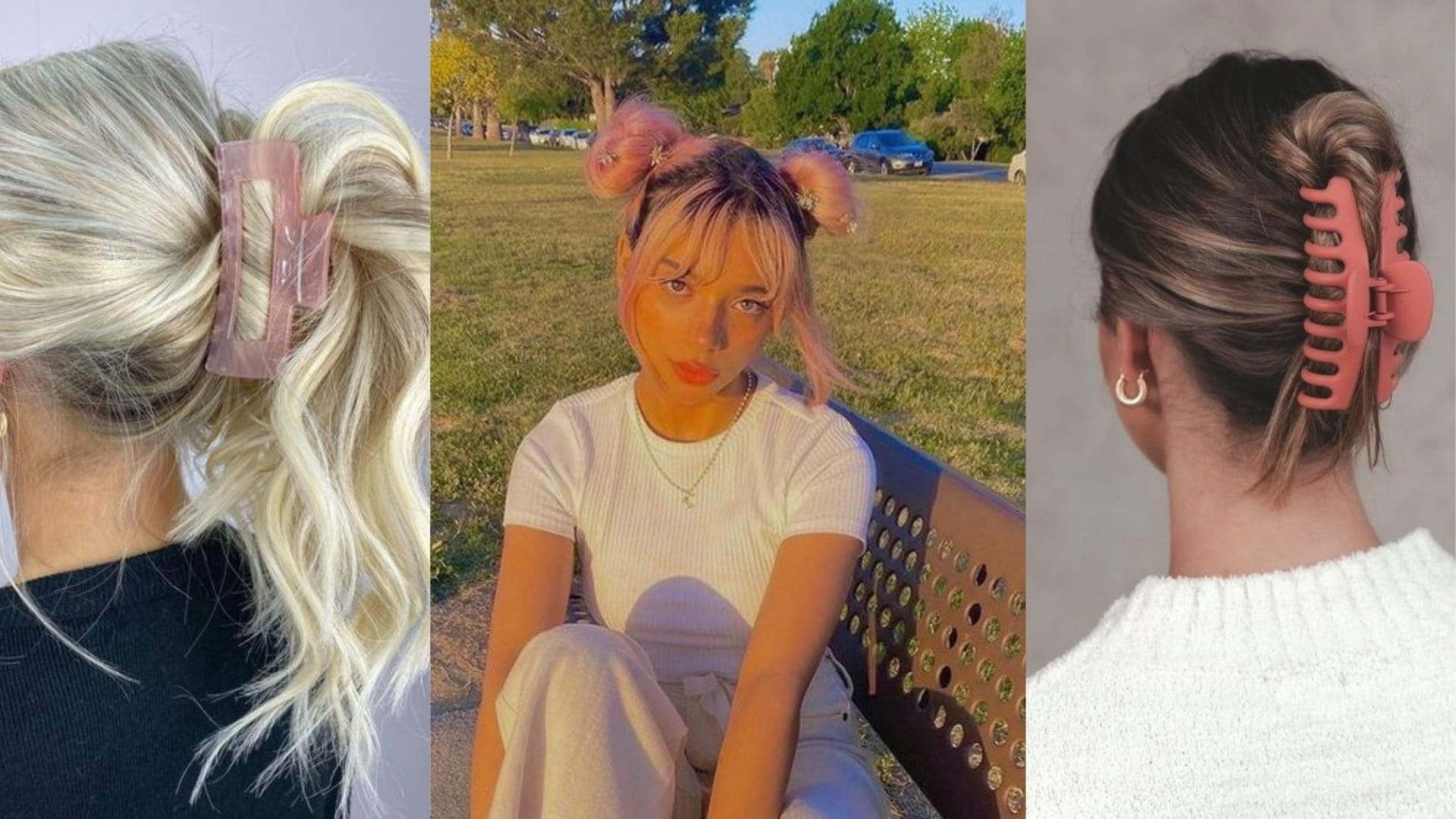 معرفی چند مدل ساده بستن مو با کلیپس