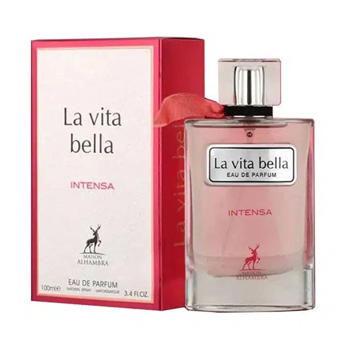 ادو پرفیوم زنانه میسون الحمبرا La vita bella intensa حجم 100ml