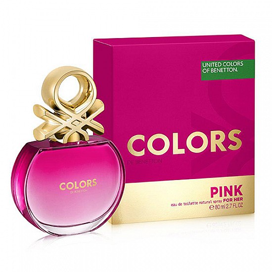 ادو تویلت زنانه بنتون Colors de Benetton Pink حجم 80ml