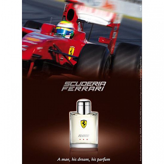 ادو تویلت مردانه فراری Scuderia Ferrari Red حجم 125ml