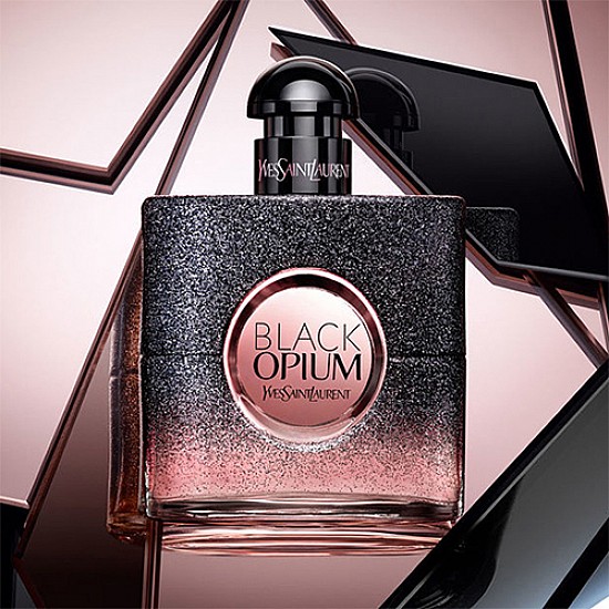 ادو پرفیوم زنانه ایو سن لورن Black Opium Floral Shock حجم 90ml