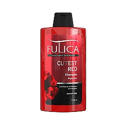 شامپو تثبیت کننده و محافظ رنگ مو فولیکا Cutest Red 400ml