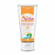 کرم ضد آفتاب مدیسان SPF30 مخصوص پوست خشک و معمولی حجم 50ml