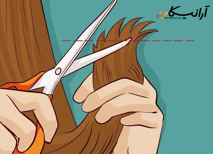 برای جلوگیری از ریزش، موهای خود را به طور منظم کوتاه کنید